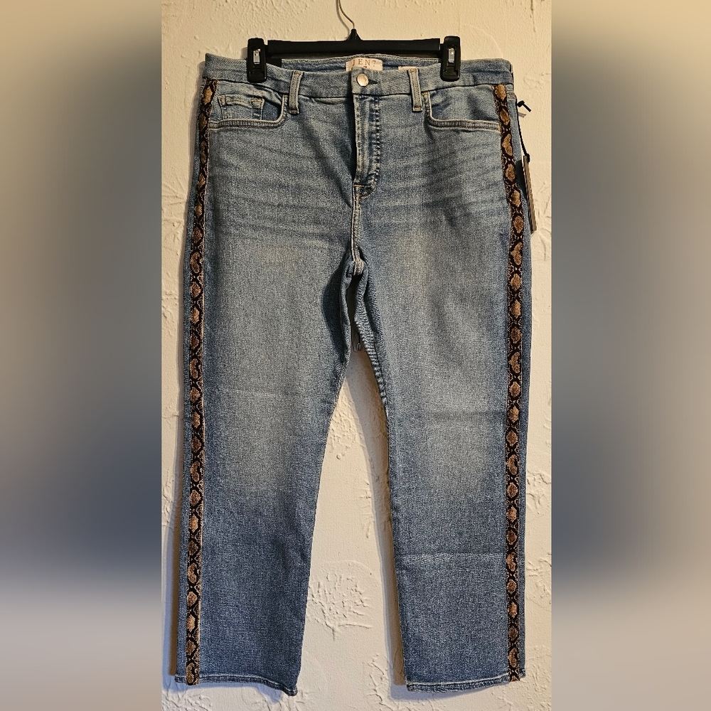 JEN7 Mankind Ankle Straight Leg Women's Jeans NWT 14